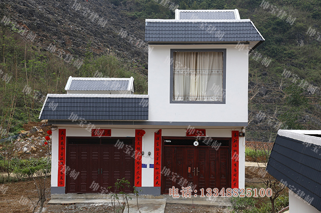 農村屋頂圖