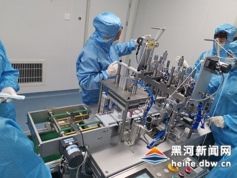 黑河地區再添口罩生產線 嫩江這家工廠火力全開